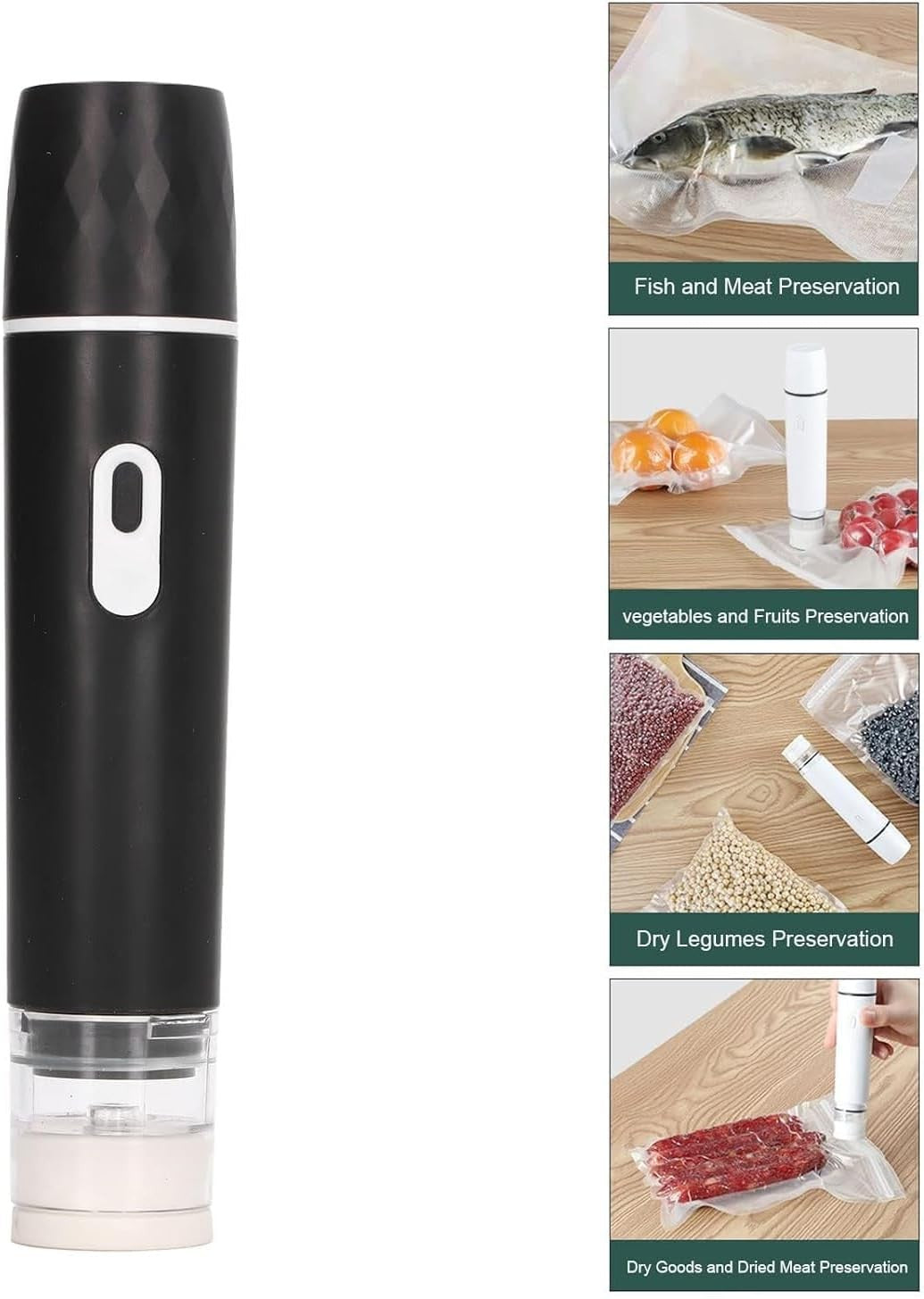 Seal & Fresh Black in use